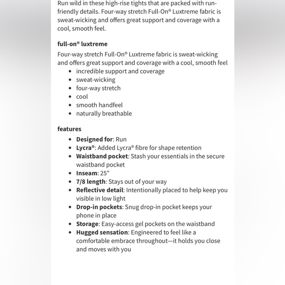 Lululemon Wild Twist 7/8 Tight *25"
Redwood / Auburn / Quicksand size 10 - Picture 3 of 13